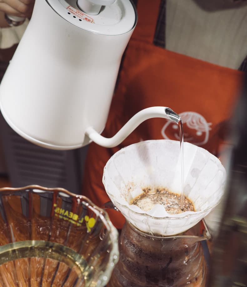 Pour-over coffee workshop