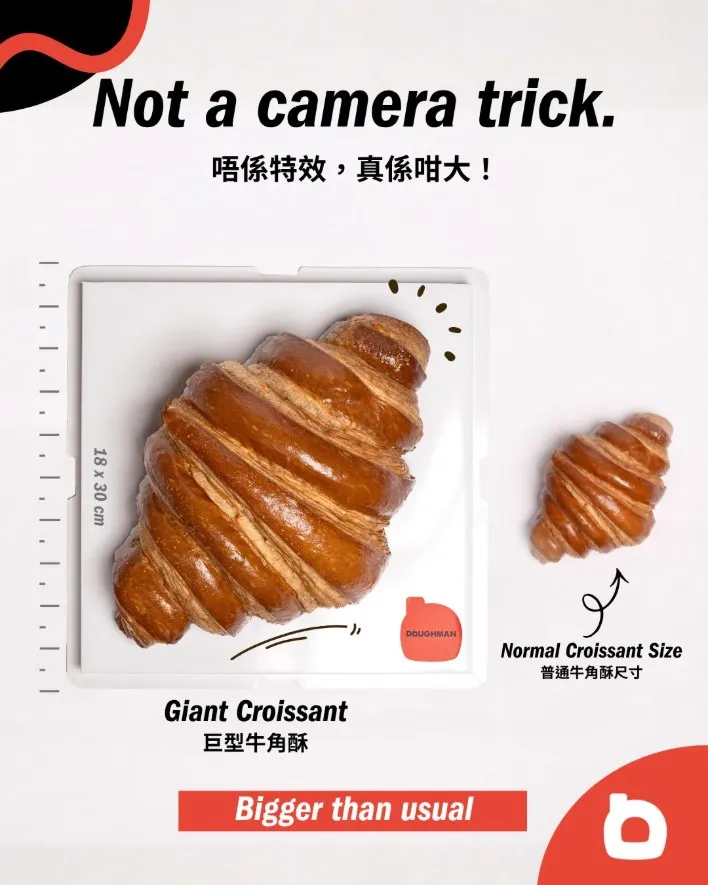 Doughman post: the giant croissant
