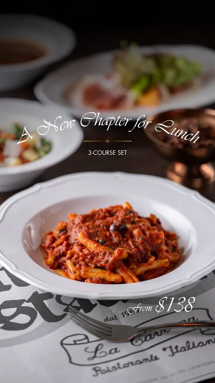 La Taverna post: Three-course set lunch