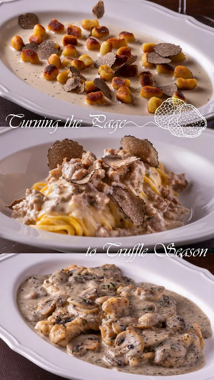 La Taverna post: Truffle season menu