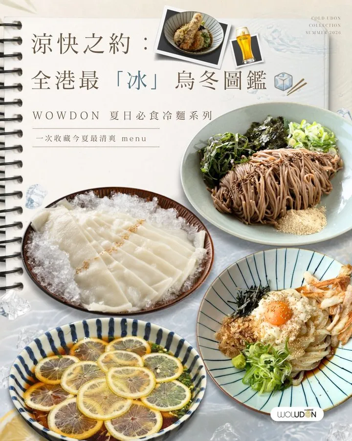 WOWDON post: Cold Udon Guide